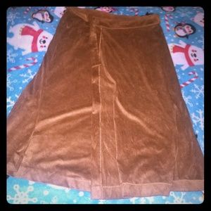 Faux suede Michael Kors skirt